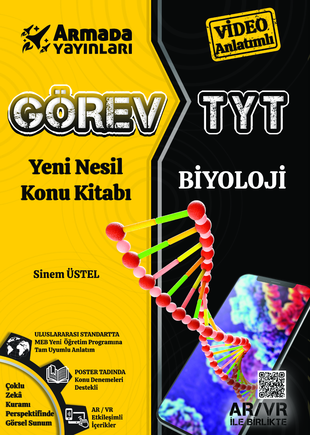 TYT Görev Biyoloji Yeni Nesil Konu Kitabı kapak görseli